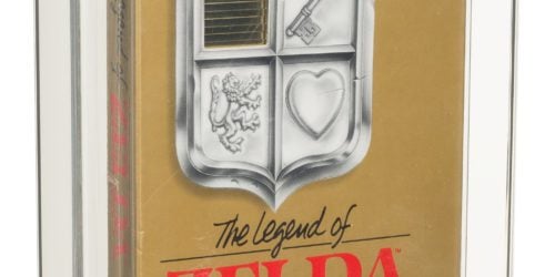 Rzadki kartridż „The Legend of Zelda” z 1987 roku na aukcji. Cena jest naprawdę bajeczna