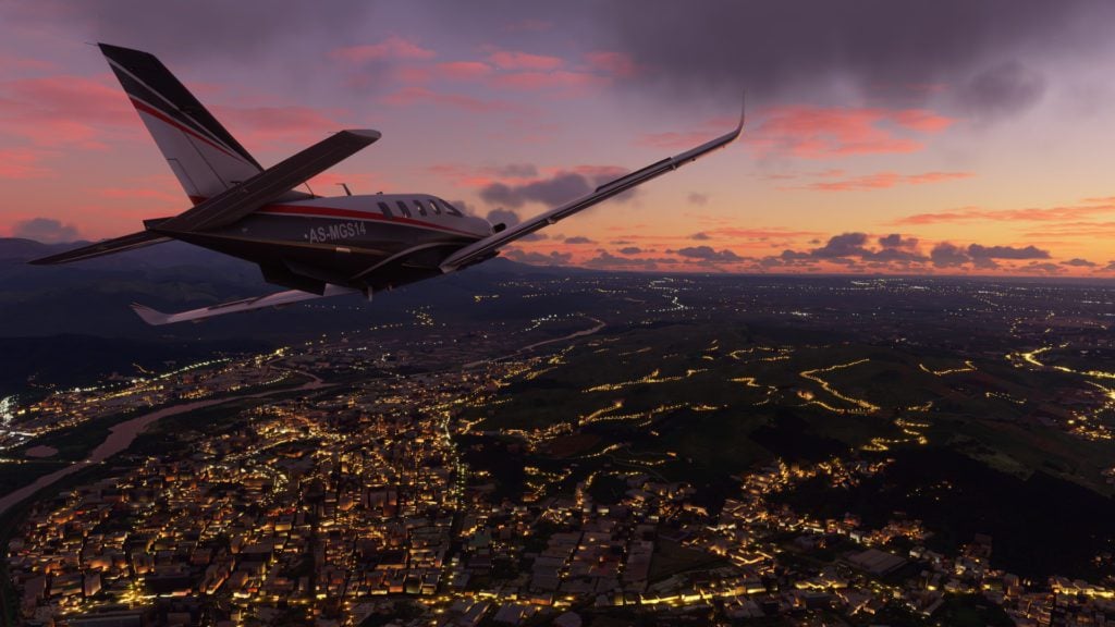 Microsoft Flight Simulator gra