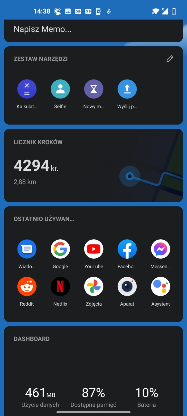 OnePlus Nord CE 5G dashboard
