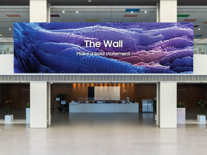 Samsung The Wall nowej generacji już dostępny. Ale tylko dla tych z grubym portfelem