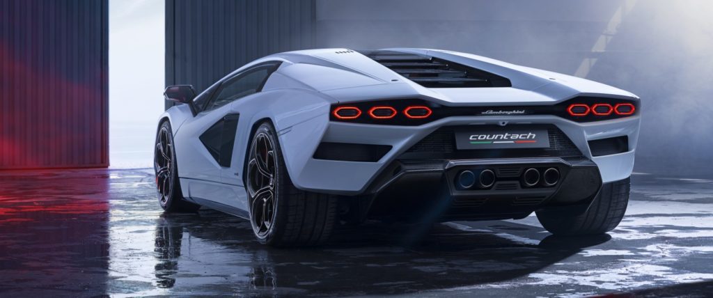Lamborghini Countach tył