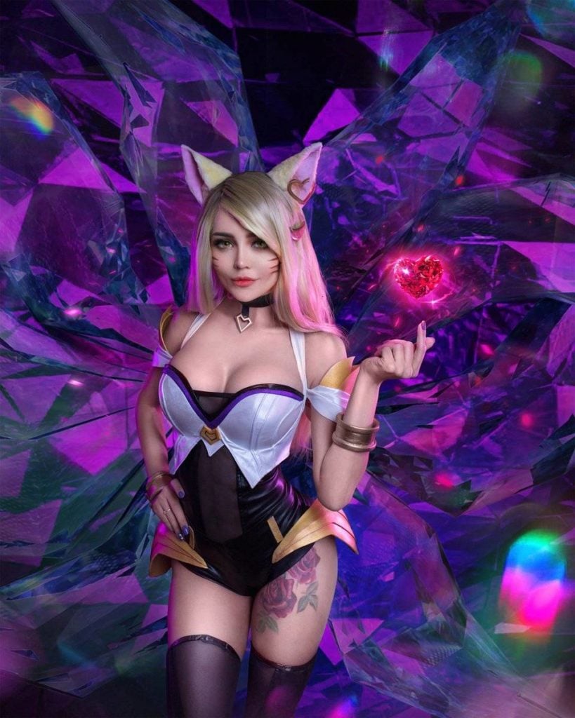 cosplay ahri z league of legends