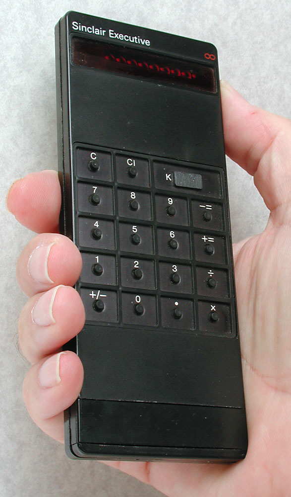 Sinclair Executive kalkulator
