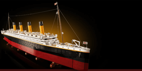 LEGO pokazało największy zestaw w historii. To replika legendarnego statku Titanic
