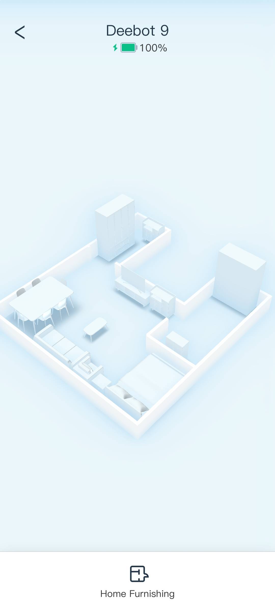 ECOVACS HOME mapa mieszkania w 3D