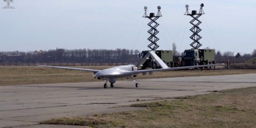 Ukraina wykorzystuje bojowo drony Bayraktar TB2