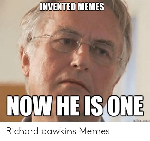 Richard Dawkins jest memem