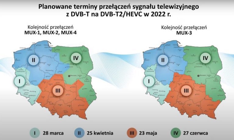 Карта dvb t2