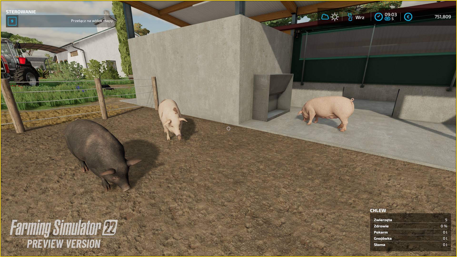 świnie w farming simulator 22