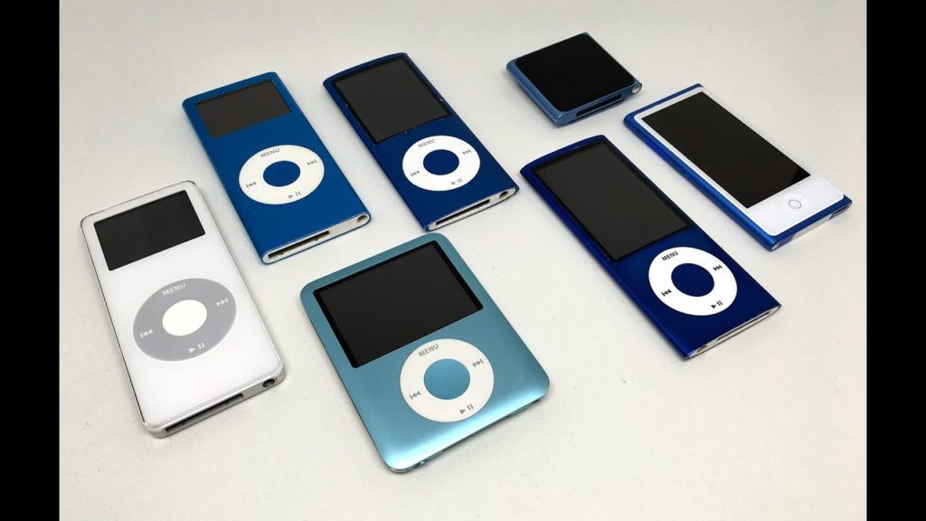Apple iPod różne generacje