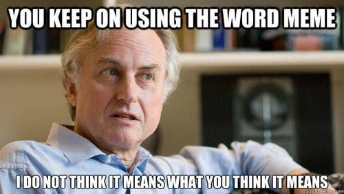mem richard Dawkins