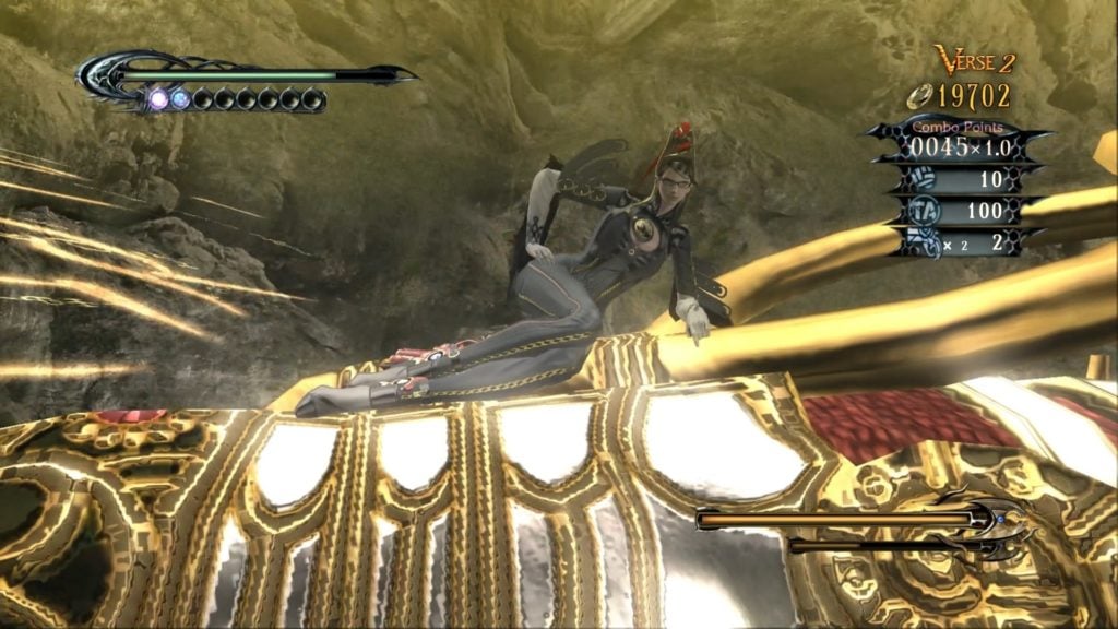 Screenshot z gry Bayonetta