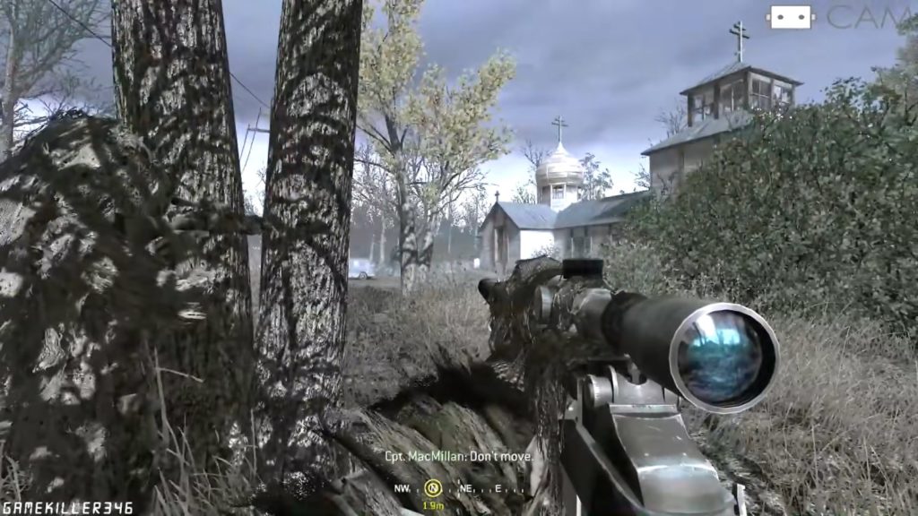 Screenshot z gry Call of Duty 4
