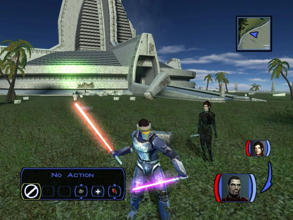 Screenshot z gry Star Wars: Knights of the Old Republic