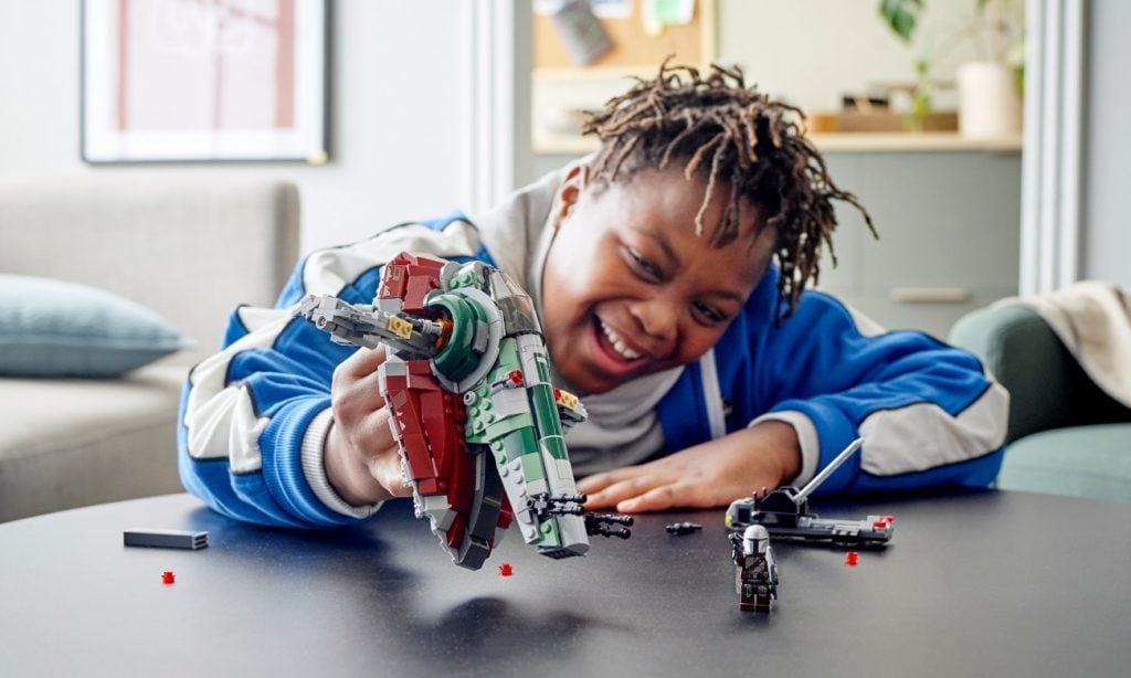 LEGO Star Wars statek kosmiczny Boby Fetta chłopiec LEGO dla 9-latka