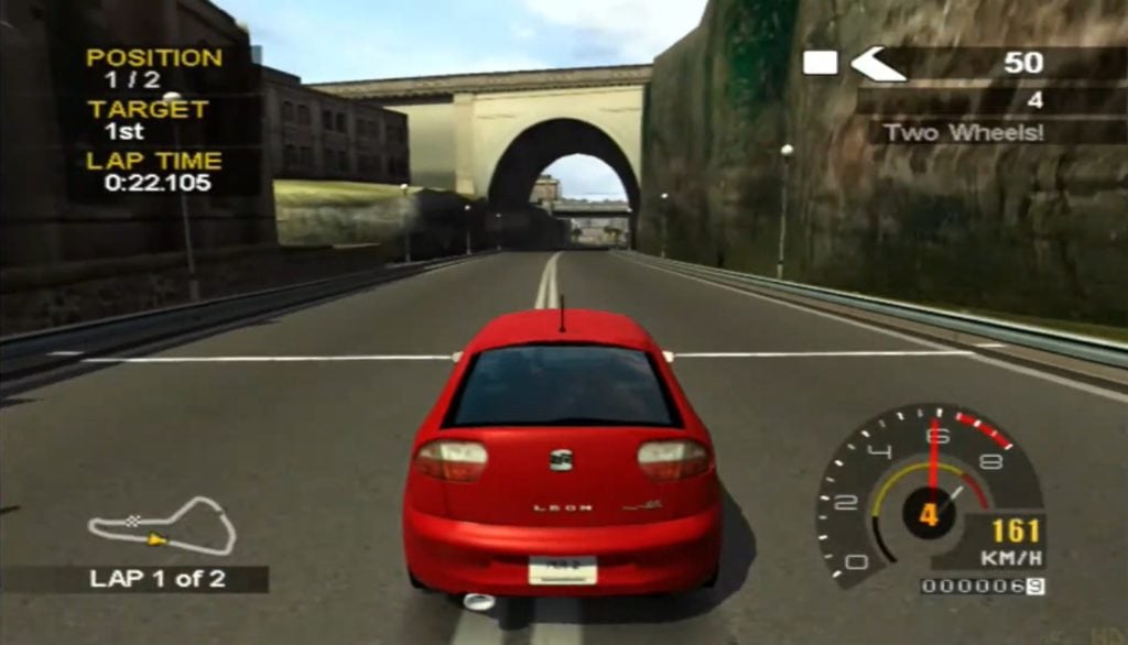 Screenshot z gry Project Gotham Racing 2