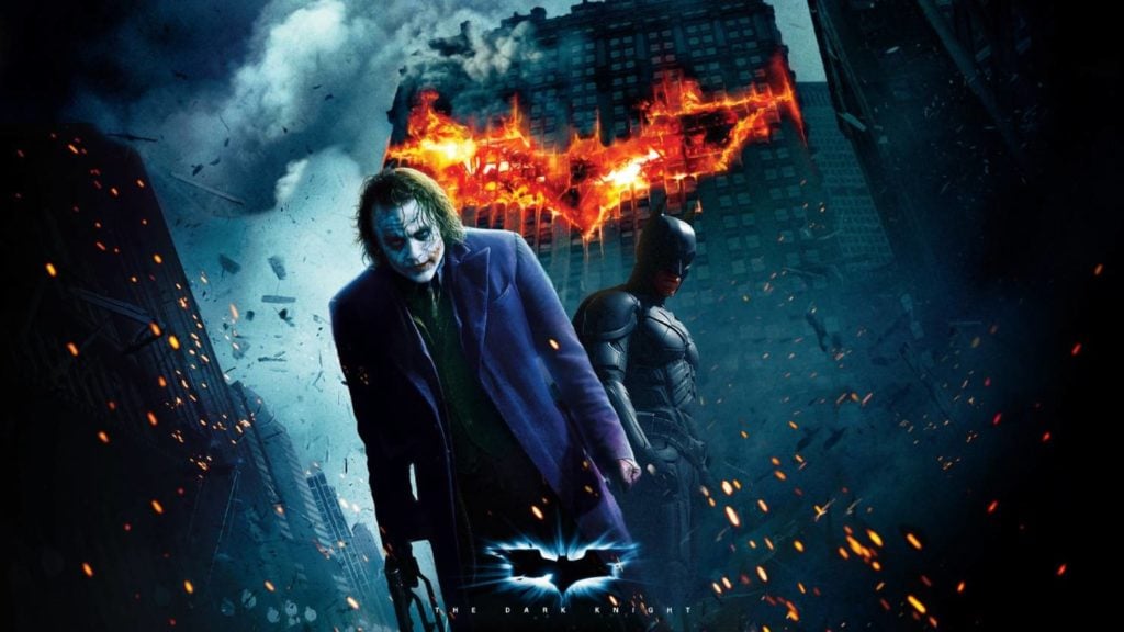 Joker i Batman w filmie The Dark Knight