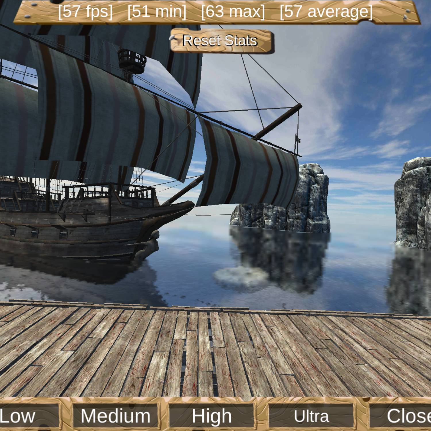 Pirate Ship Benchmark medium realme Pad