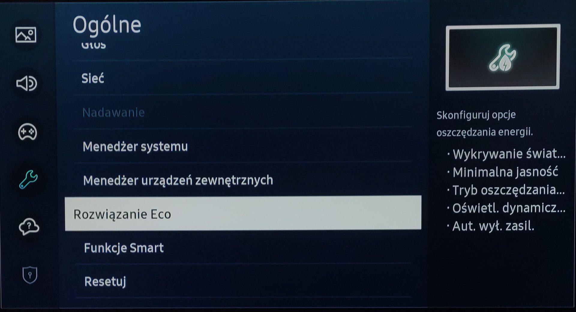 Samsung Smart Monitor S32AM700URX ogólne ustawienia