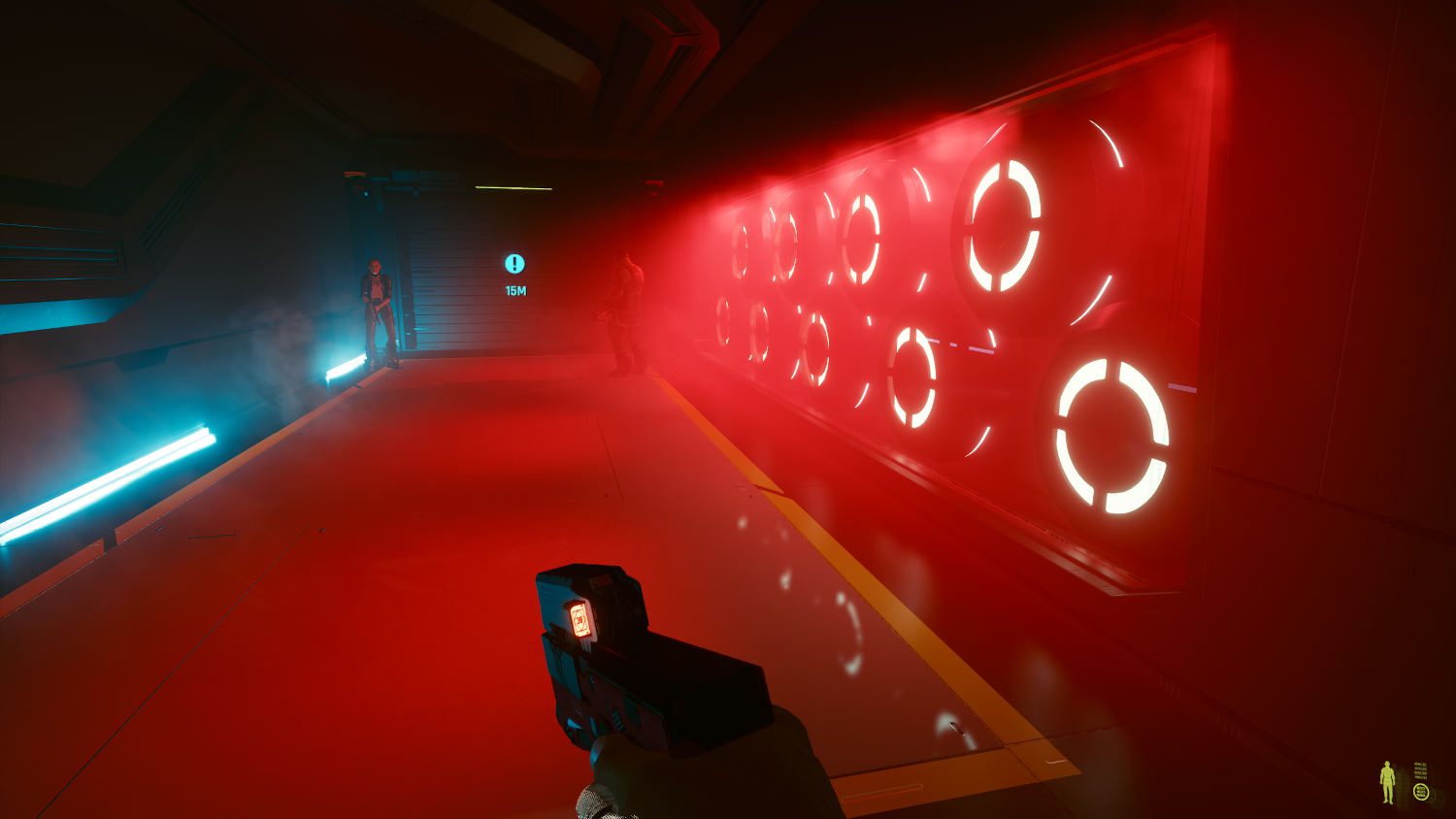 średnie oświetlenie ray tracing w pomieszczeniu w cyberpunk 2077