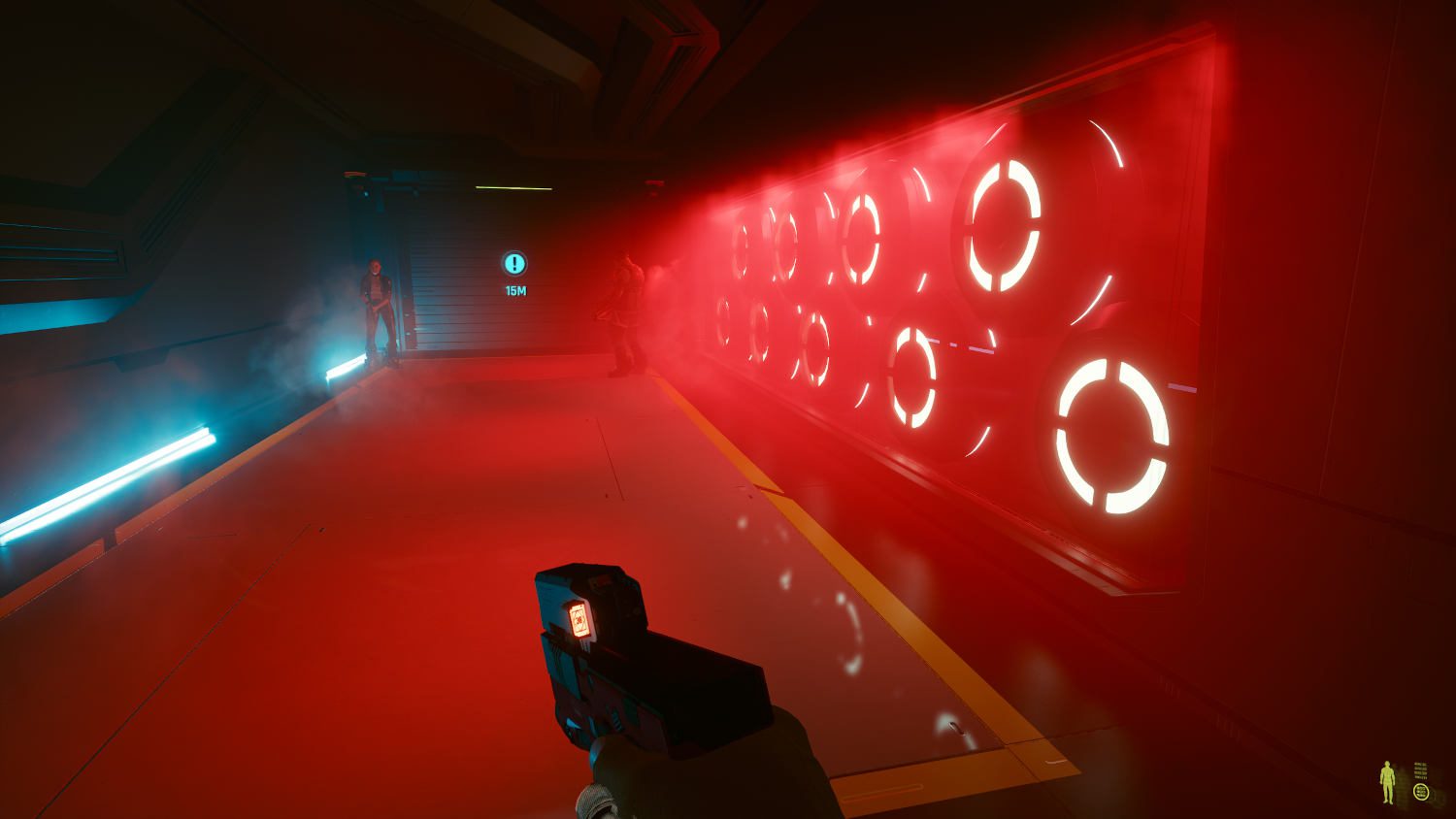 niewiarygodne oświetlenie ray tracing w pomieszczeniu w cyberpunk 2077