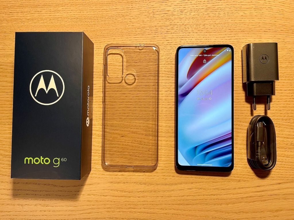 Unboxing Motorola G60