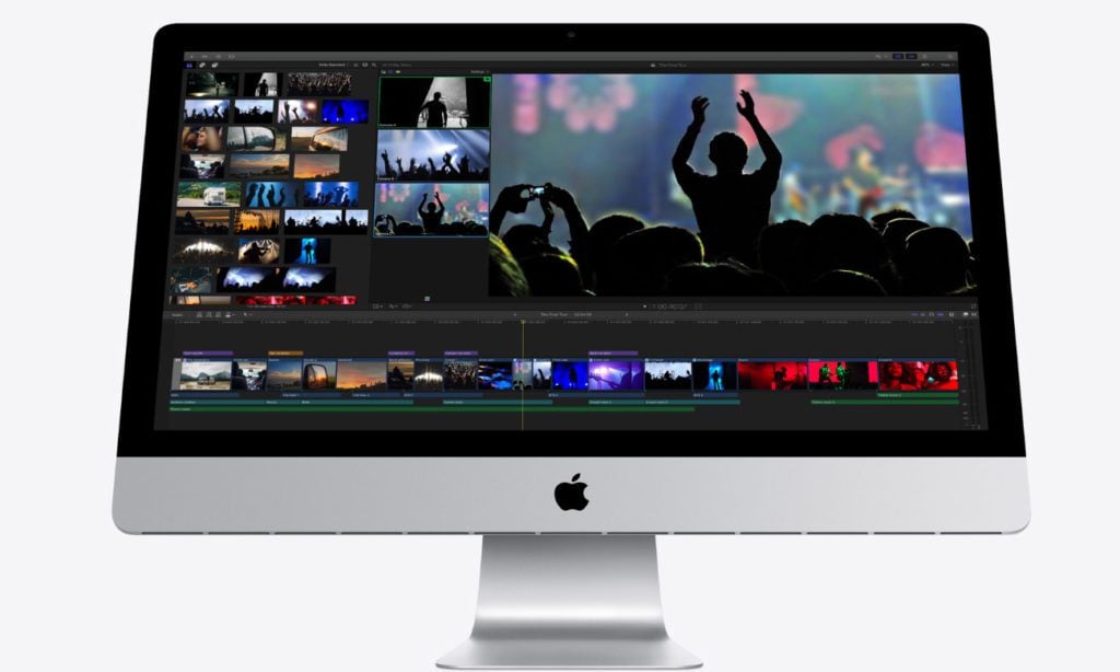 Apple iMac 27 montaż filmu
