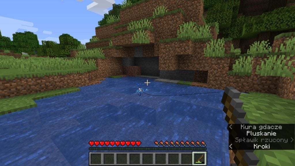 Minecraft łowienie ryb