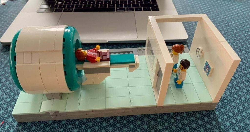 LEGO rezonans magnetyczny dla dzieci
