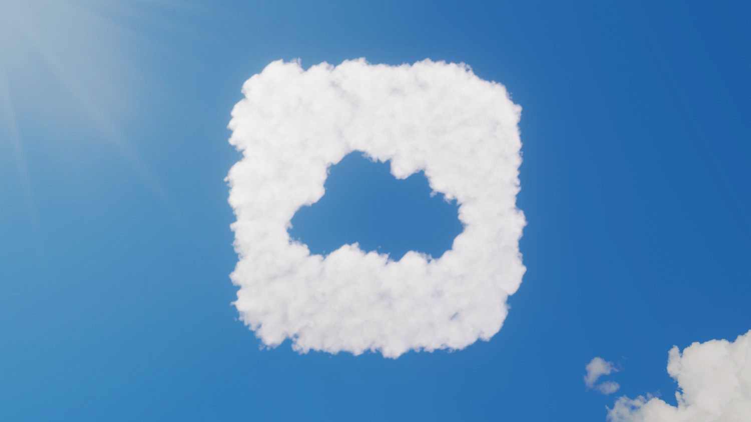 Chmura logo iCloud