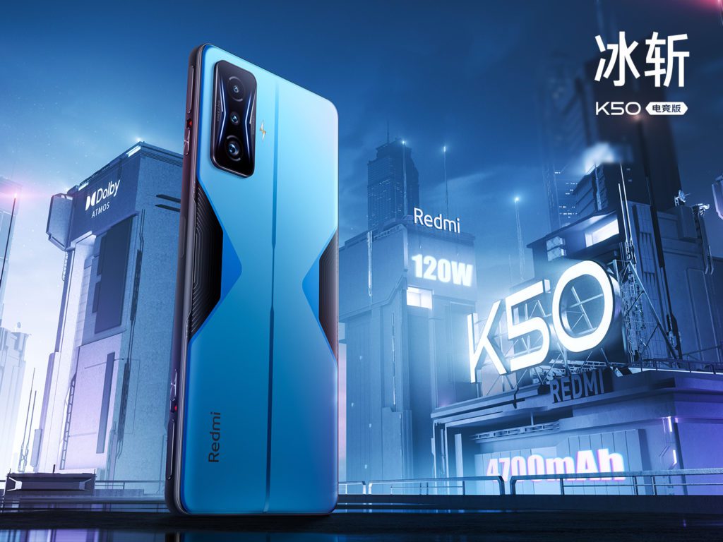 Redmi K50 Gaming Edition niebieski