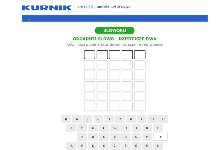 Wordle po polsku? Kurnik stworzył swoją wersję popularnej gry – Geex