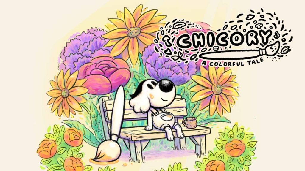 Grafika promująca Chicory: A Colorful Tale