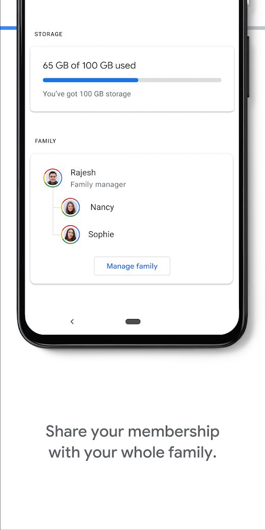 CO TO JEST GOOGLE ONE visual data 7