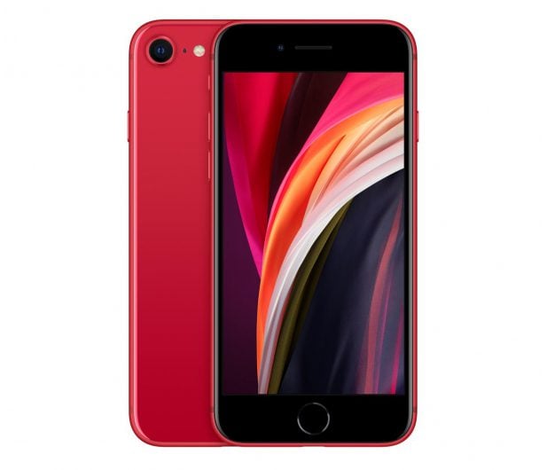 iPhone SE 2020 czerwony