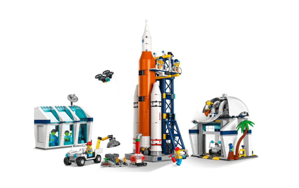 Centrum wystrzeliwania rakiet LEGO