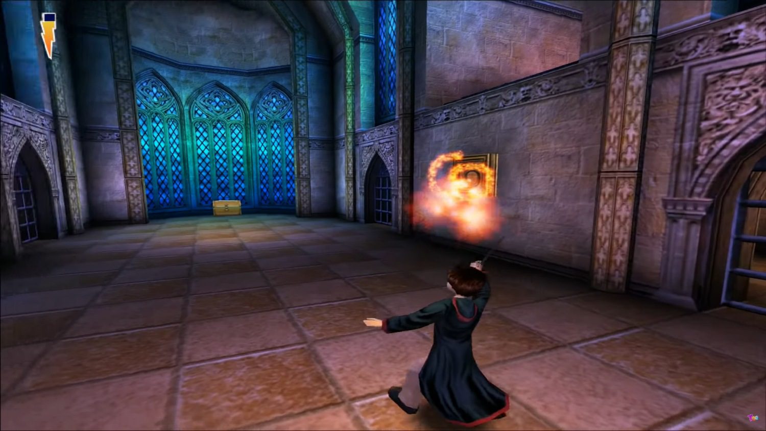 Screenshot z gry Harry Potter i kamień filozoficzny na PC