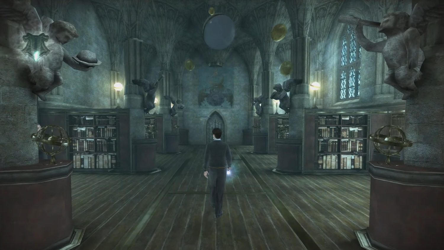 Screenshot z gry Harry Potter i Książę Półkrwi - eksploracja