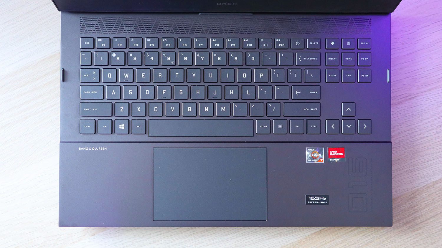 hp omen touchpad