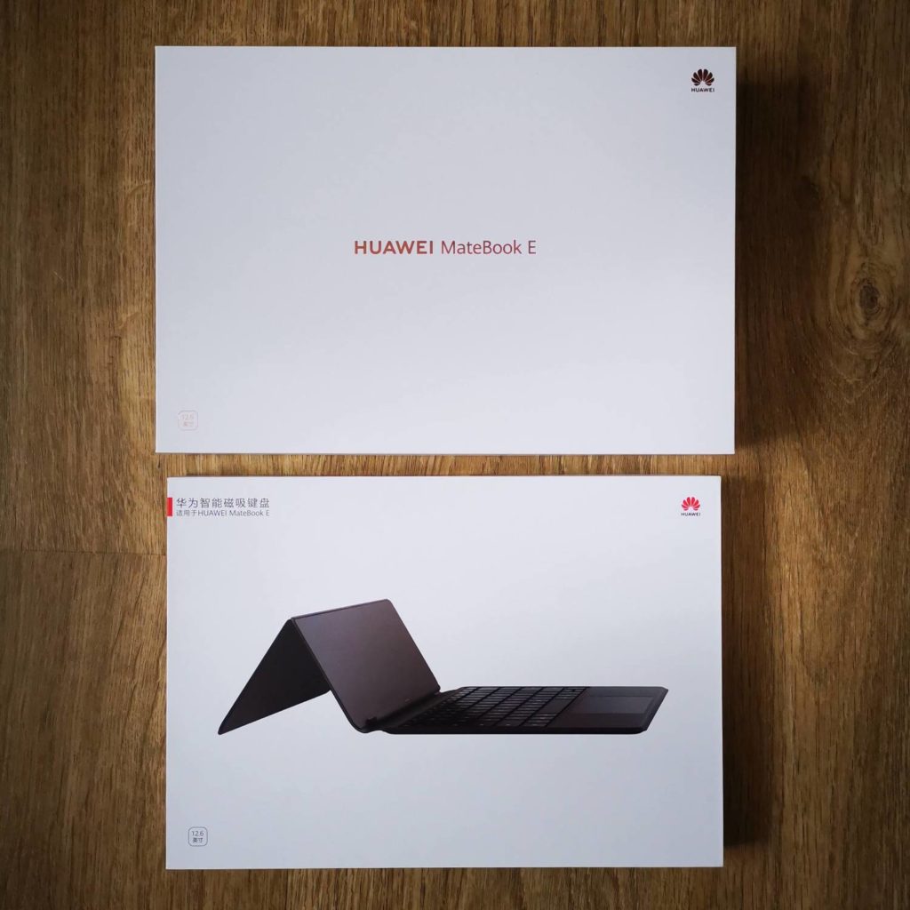 Huawei MateBook E opakowanie klawiatury