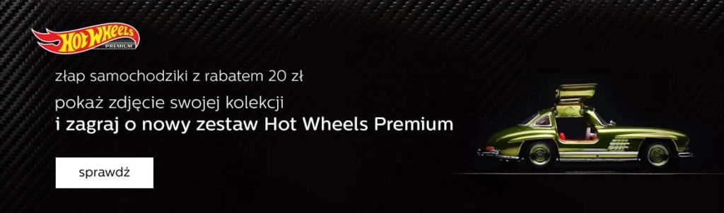 promocja al.to Hot Wheels Premium z rabatem 20 zł
