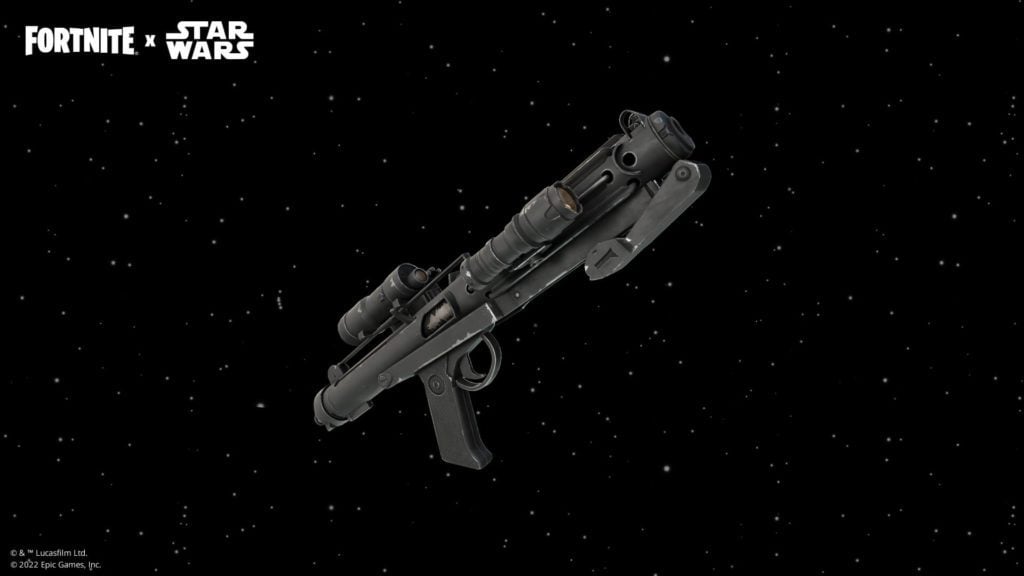 blaster e11 z gwiezdnych wojen w fortnite