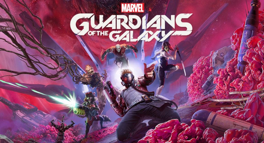 okładka gry marvel's guardians of the galaxy