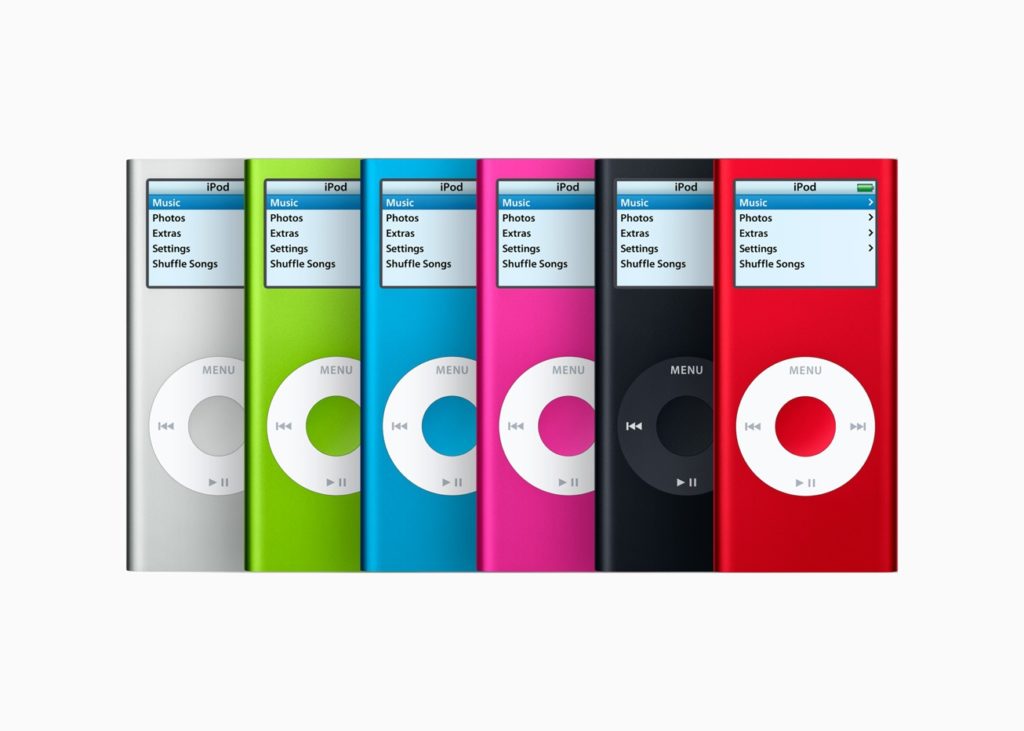 iPod Nano 2. generacji - kolory