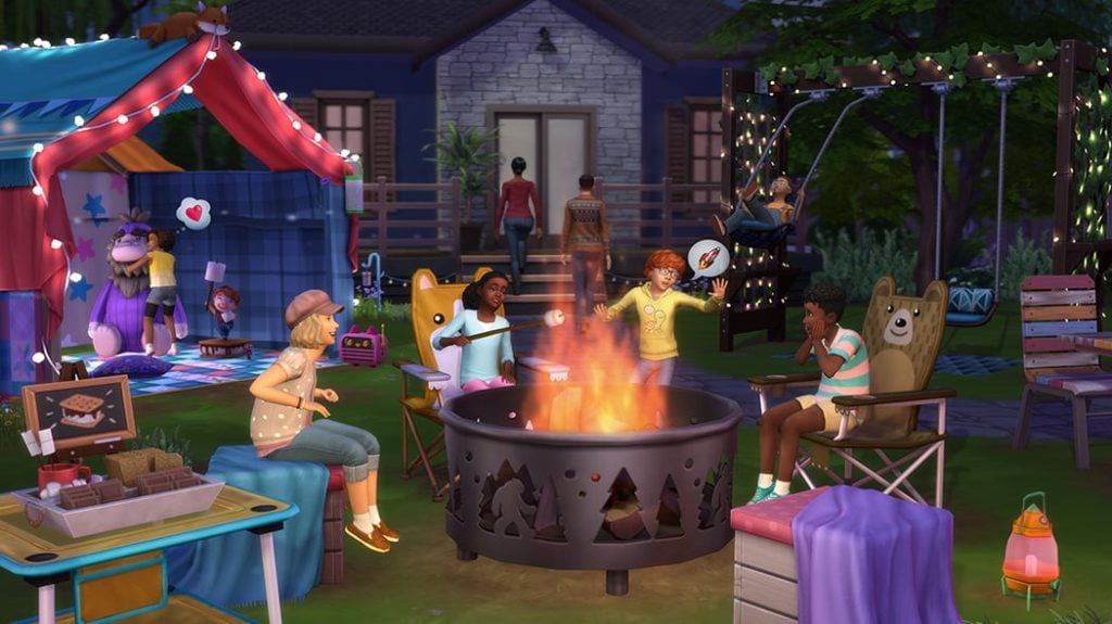 the sims 4 little campers