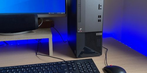 Recenzja Lenovo V55t gen 2 – niedrogiego desktopa z bogatym wnętrzem