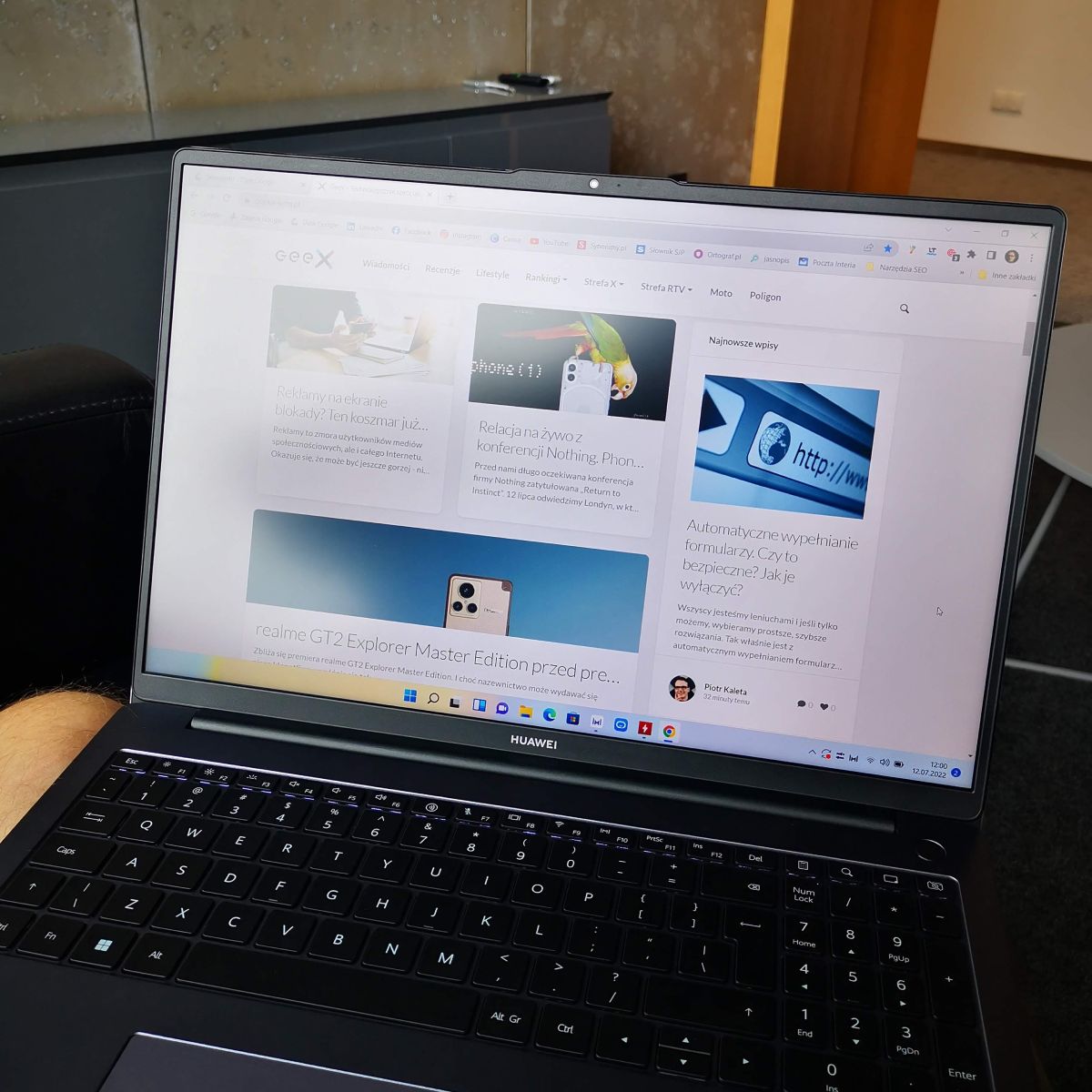 Test i recenzja Huawei MateBook D 16 (2022) - Geex