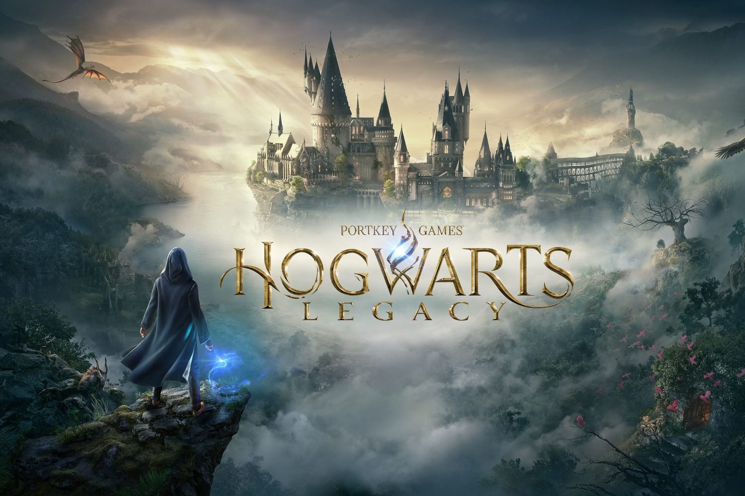 grafika promująca hogwarts legacy