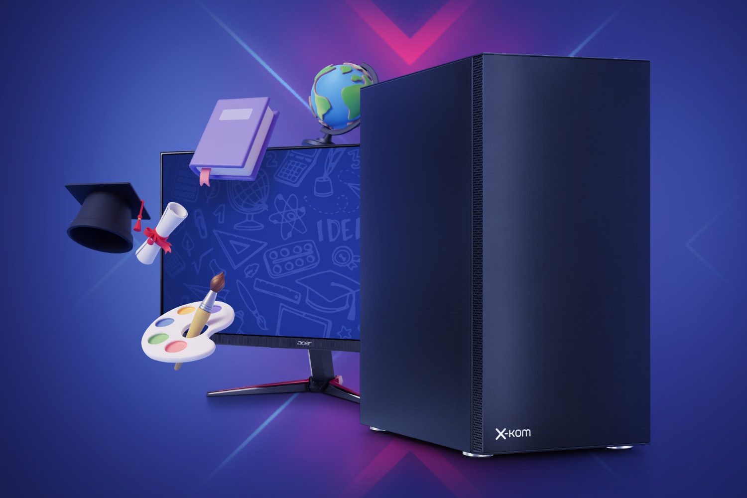 Przy zakupie xkom ELEMENT PLUS monitor Acer Nitro gratis Geex