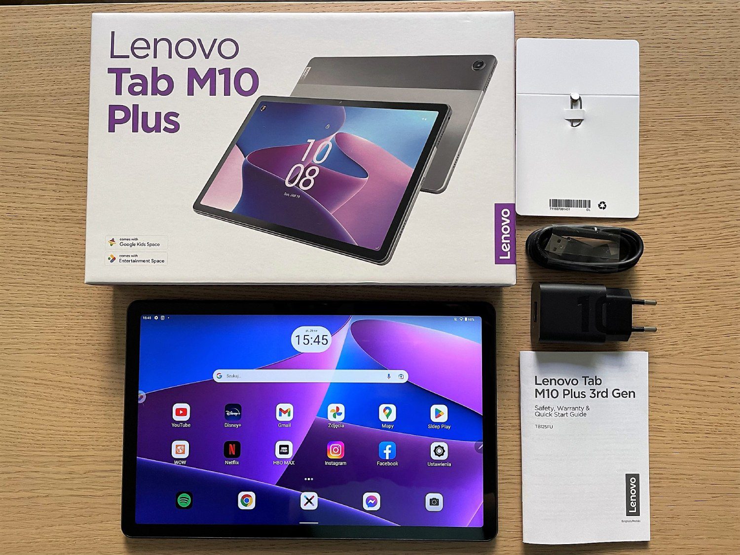 LENOVO Tab M10 3 gen. TB328FU 10.1 4/64GB Wi-Fi Szary Tablet - niskie ceny  i opinie w Media Expert